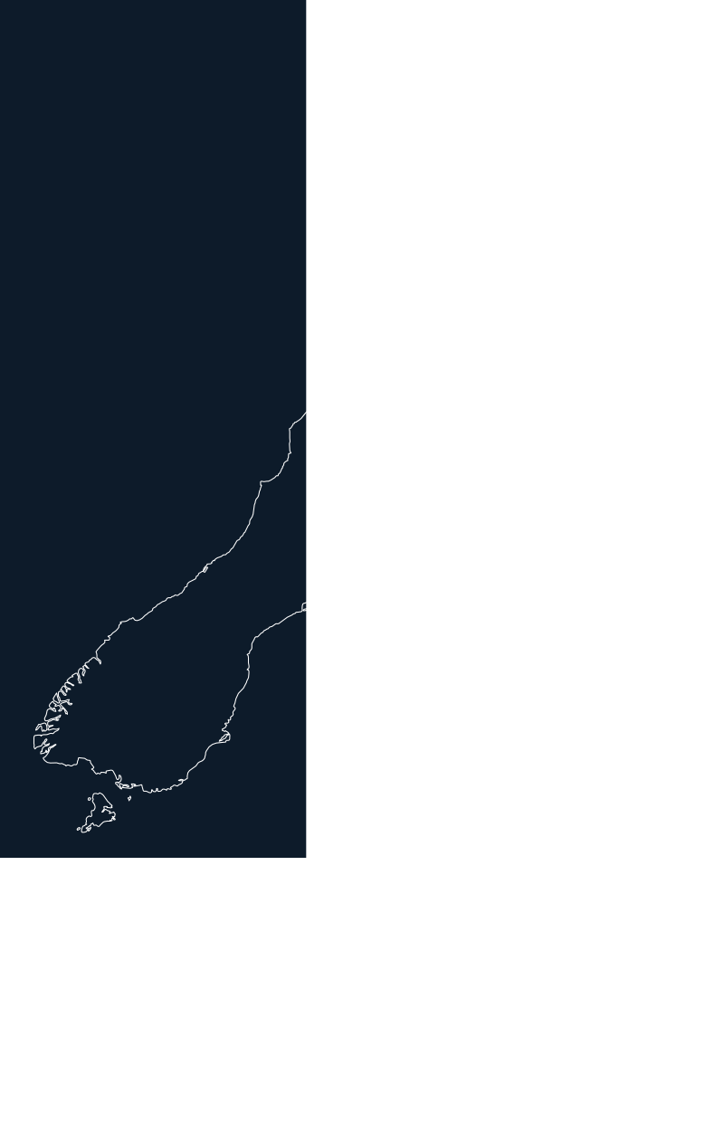New Zealand territory map